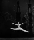 Leaps and bounds- ballet Ã¢â¬ÅOne Thousand and One NightsÃ¢â¬Â Royalty Free Stock Photo